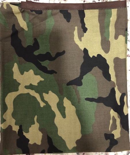 camouflage print nursing poncho