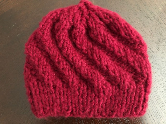 swirl burgundy hat - uniquemom.shop