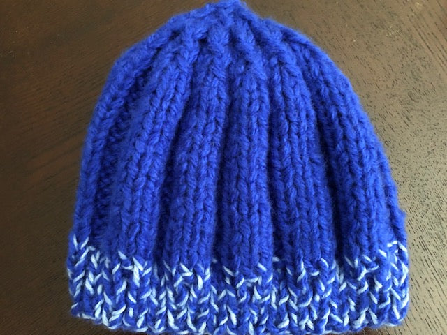 Banana shape royal blue hat - uniquemom.shop