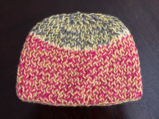 Basic gold red and grey hat - uniquemom.shop