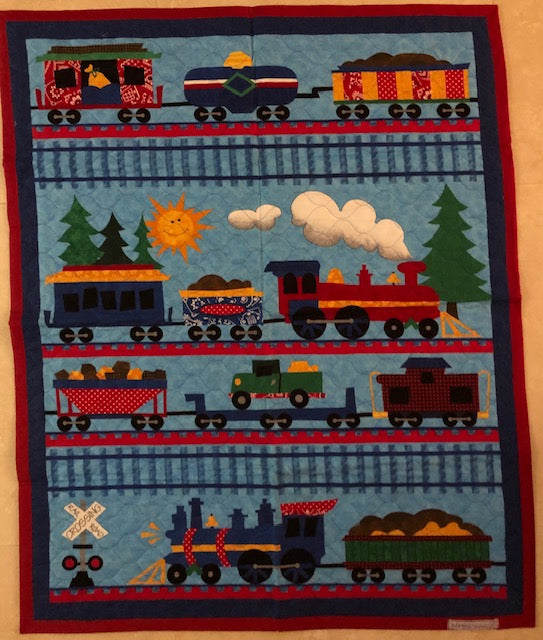 baby tummy time blanket trains - uniquemom.shop